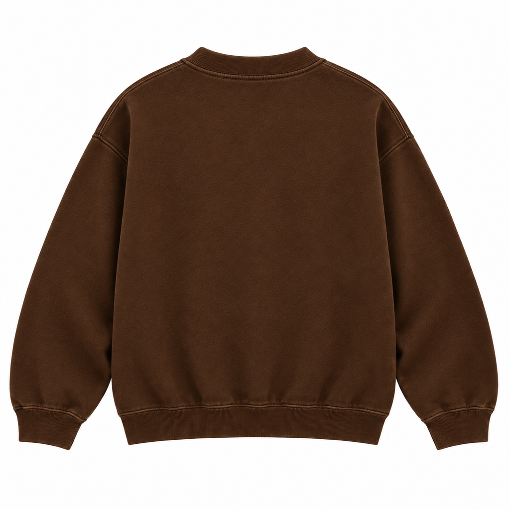 Brown Route Crewneck
