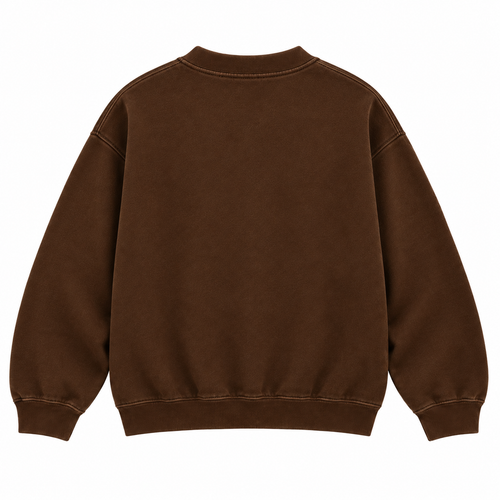 Brown Route Crewneck