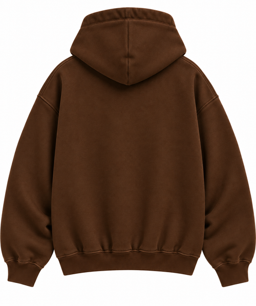 Brown Route Hoodie