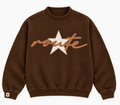 Brown Route Crewneck